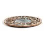 Horloge Murale Versa 21110026 Métal Bois MDF 5 x 60 x 60 cm Marron Gris de Versa, Pendules murales - Réf : S3403862, Prix : 4...