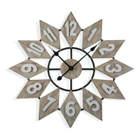 Reloj de Pared Madera MDF (5 x 70 x 70 cm) de Versa, Relojes de pared - Ref: S3403989, Precio: 59,46 €, Descuento: %