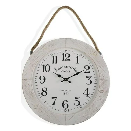 Wall Clock Versa Homemade MDF Wood 5 x 51,5 x 50 cm Grey Vintage by Versa, Wall Clocks - Ref: S3404070, Price: 45,75 €, Disco...