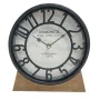 Reloj de Mesa Versa Negro Madera MDF (20 x 20 x 6 cm) (Ø 20 cm) de Versa, Relojes de escritorio - Ref: S3404239, Precio: 21,1...