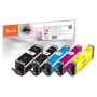 Cartuccia d'inchiostro compatibile Peach PI100-356 (5 Unità) di Peach, Toner e inchiostro per stampante - Rif: M0200933, Prez...