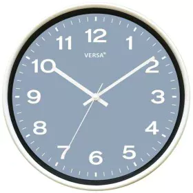 Horloge Murale Versa Plastique (4,3 x 30,5 x 30,5 cm) de Versa, Pendules murales - Réf : S3405427, Prix : 15,13 €, Remise : %