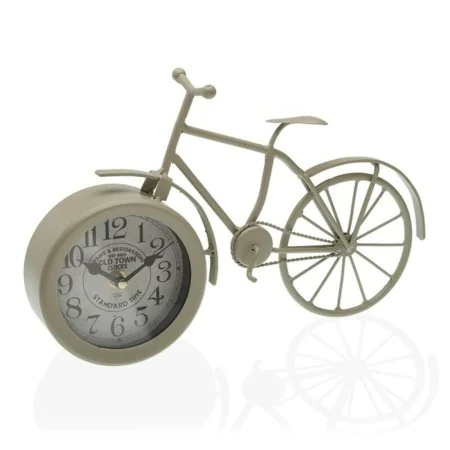 Orologio da Tavolo Bicicle Versa Grigio Metallo (6 x 20 x 33 cm) (6 x 20 x 33 cm) di Versa, Orologi da scrivania e da scaffal...