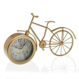 Horloge de table Bicicle Versa VS-18190895 Dorée Métal (6 x 20 x 33 cm) (6 x 20 x 33 cm) de Versa, Pendulettes de bureau - Ré...