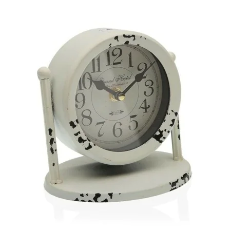 Reloj de Mesa Versa Metal (11 x 15 x 15 cm) (11 x 15 x 15 cm) de Versa, Relojes de escritorio - Ref: S3406044, Precio: 11,54 ...