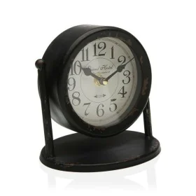 Horloge de table Versa Métal (11 x 15 x 15 cm) (11 x 15 x 15 cm) de Versa, Pendulettes de bureau - Réf : S3406046, Prix : 11,...