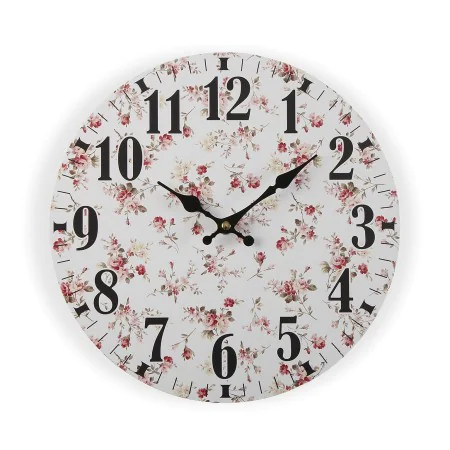 Wall Clock Versa Maggie Wood (4 x 29 x 29 cm) by Versa, Wall Clocks - Ref: S3406584, Price: 7,66 €, Discount: %