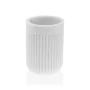 Portacepillos de Dientes Versa STRIA Blanco Resina (7,3 x 10,3 x 7,3 cm) de Versa, Soportes y dispensadores - Ref: S3408260, ...