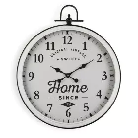 Horloge Murale Versa Métal (5 x 73,5 x 60 cm) de Versa, Pendules murales - Réf : S3409719, Prix : 41,78 €, Remise : %