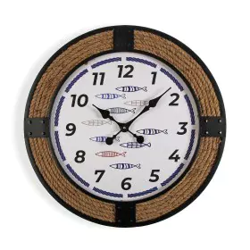 Horloge Murale Versa Poissons 2 x 60 x 60 cm Métal de Versa, Pendules murales - Réf : S3410076, Prix : 45,48 €, Remise : %