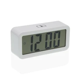 Alarm Clock Versa White Metal 3,9 x 6,5 x 13,4 cm by Versa, Alarm clocks - Ref: S3411576, Price: 13,89 €, Discount: %