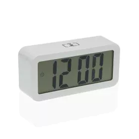 Reloj-Despertador Versa Blanco Metal 3,9 x 6,5 x 13,4 cm de Versa, Despertadores - Ref: S3411576, Precio: 13,89 €, Descuento: %