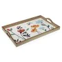 Tray Versa Selene MDF Wood 30 x 5 x 45 cm Flowers by Versa, Plates and dishes - Ref: S3412478, Price: 10,22 €, Discount: %