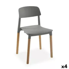 Chair Versa Grey 45 x 76 x 42 cm (4 Units) by Versa, Chairs - Ref: S3412495, Price: 131,74 €, Discount: %