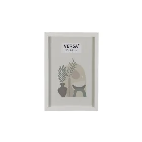 Photo frame Versa White MDF Wood Vintage 1,2 x 32 x 22 cm by Versa, Table and wall frames - Ref: S3412813, Price: 5,32 €, Dis...