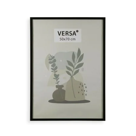 Photo frame Versa Black MDF Wood Vintage 1,2 x 72 x 52 cm by Versa, Table and wall frames - Ref: S3412818, Price: 13,12 €, Di...