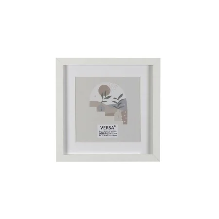 Photo frame Versa White MDF Wood 1,2 x 22 x 22 cm by Versa, Table and wall frames - Ref: S3412821, Price: 6,26 €, Discount: %