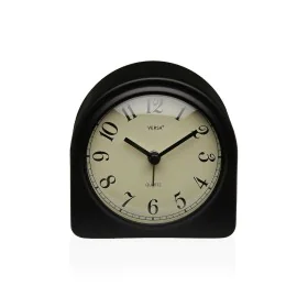 Horloge de table Versa Luxa Noir Plastique 5,8 x 10 x 10 cm de Versa, Pendulettes de bureau - Réf : S3412940, Prix : 10,02 €,...