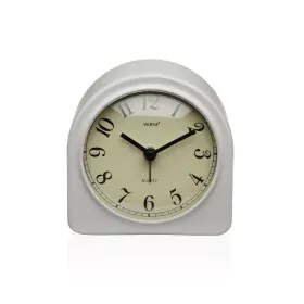 Reloj de Mesa Versa Luxa Blanco Plástico 5,8 x 10 x 10 cm de Versa, Relojes de escritorio - Ref: S3412941, Precio: 9,61 €, De...