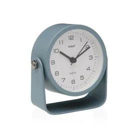 Table clock Versa Alura Blue Plastic 4,1 x 10 x 10 cm by Versa, Desk & Shelf Clocks - Ref: S3412943, Price: 7,04 €, Discount: %