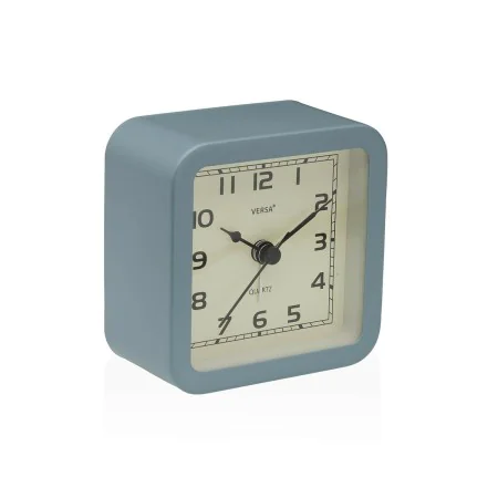 Horloge de table Versa Alvo Bleu Plastique 4,5 x 8,5 x 8,5 cm de Versa, Pendulettes de bureau - Réf : S3412951, Prix : 8,00 €...