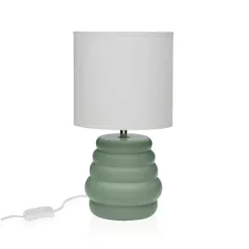 Desk lamp Versa Green Ceramic 40 W 17 x 32,2 cm by Versa, Bedside and Table Lamps - Ref: S3412967, Price: 19,66 €, Discount: %