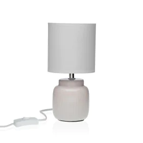 Lampe de bureau Versa Vesta Blanc Céramique 13 x 26 x 10 cm de Versa, Lampes de chevet - Réf : S3413037, Prix : 10,78 €, Remi...