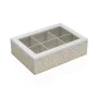 Box for Infusions Versa Serpentine Wood 17 x 7 x 24 cm by Versa, Tea and coffee storage - Ref: S3413143, Price: 9,22 €, Disco...