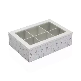 Box for Infusions Versa Laison Wood 17 x 7 x 24 cm by Versa, Tea and coffee storage - Ref: S3413146, Price: 9,22 €, Discount: %