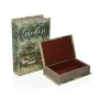 Set de boîtes décoratives Versa Garden Toile Bois MDF Livre 7 x 27 x 18 cm de Versa, Boîtes - Réf : S3413281, Prix : 18,55 €,...