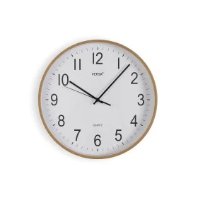 Wall Clock Versa Plastic Quartz MDF Wood 4 x 30 x 30 cm by Versa, Wall Clocks - Ref: S3413477, Price: 15,44 €, Discount: %