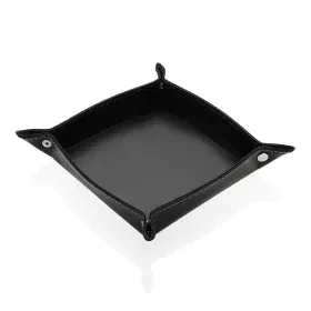 Valet Tray Versa Black 18 x 3,6 x 18 cm by Versa, Trays - Ref: S3413490, Price: 4,02 €, Discount: %