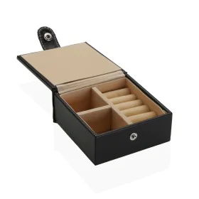 Boîte à bijoux Versa Noir 10 x 5 x 10 cm de Versa, Organiseurs de bijoux - Réf : S3413499, Prix : 7,66 €, Remise : %