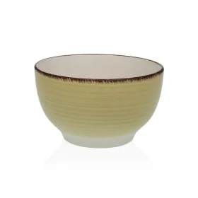 Bowl Versa Beige Stoneware 14 x 8,3 x 14 cm by Versa, Bowls and large cups - Ref: S3413574, Price: 4,15 €, Discount: %