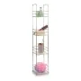 Etagère de salle de bains Transparent Argenté Métal Plastique de Berilo, Armoires - Réf : S3602976, Prix : 26,31 €, Remise : %