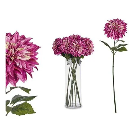 Decorative Flower Green Pink 16 x 74 x 16 cm Dahlia (16 x 74 x 16 cm) by Ibergarden, Artificial Flowers - Ref: S3606427, Pric...