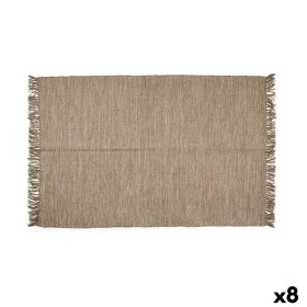 Alfombra Marrón 50 x 80 cm (8 Unidades) de Gift Decor, Alfombras - Ref: S3624728, Precio: 23,85 €, Descuento: %