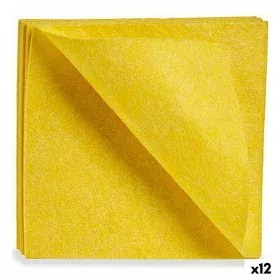 Chiffons Doux Jaune 18 x 2,5 x 20 cm (12 Unités) de BigBuy Home, Ustensiles de nettoyage - Réf : S3625480, Prix : 14,75 €, Re...