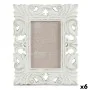 Cadre photo 18,5 x 23 x 1,3 cm Blanc Bois MDF (6 Unités) de Gift Decor, Cadres muraux et de table - Réf : S3625507, Prix : 20...