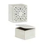 Boîte Décorative Blanc Bois 11,5 x 8 x 11,5 cm (6 Unités) de Gift Decor, Boîtes - Réf : S3625509, Prix : 20,09 €, Remise : %