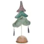 Sapin de Noël Polyester Turquoise Argenté Bois 12 x 43 x 22 cm (4 Unités) de Krist+, Noël - Réf : S3627525, Prix : 41,08 €, R...