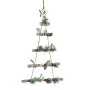 Décorations de Noël Sapin de Noël Marron Argenté Bois Plastique 34 x 5 x 65 cm (6 Unités) de Krist+, Noël - Réf : S3627539, P...