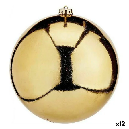 Boule de Noël Doré Plastique 20 x 20 x 20 cm (12 Unités) de Krist+, Noël - Réf : S3627651, Prix : 60,66 €, Remise : %