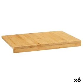 Cutting board Brown Bamboo 38,4 x 3,2 x 26,4 cm (6 Units) by Kinvara, Chopping boards - Ref: S3628798, Price: 40,93 €, Discou...