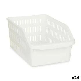 Organizador para Frigorífico Branco Plástico 20,3 x 12,8 x 30,5 cm (24 Unidades) de Kinvara, Armazenamento de alimentos - Ref...