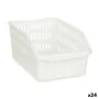 organisateur pour frigo Blanc Plastique 20,3 x 12,8 x 30,5 cm (24 Unités) de Kinvara, Stockage des aliments - Réf : S3629031,...