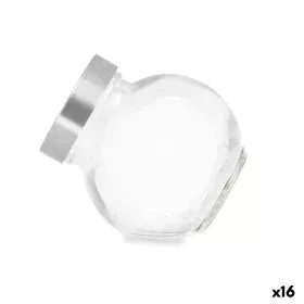 Frasco de bolachas Transparente Metal Vidro 2,2 L (16 Unidades) de Vivalto, Armazenamento de alimentos - Ref: S3631622, Preço...