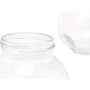 Biscuit jar Transparent Metal Glass 2,2 L (16 Units) by Vivalto, Food storage - Ref: S3631622, Price: 57,51 €, Discount: %