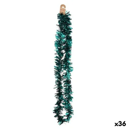 Christmas garland Tinsel Green Plastic 11 x 11 x 200 cm (36 Units) by Krist+, Christmas - Ref: S3631781, Price: 54,30 €, Disc...