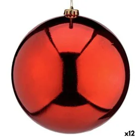 Boule de Noël Rouge Plastique 20 x 21 x 20 cm (12 Unités) de Krist+, Noël - Réf : S3631791, Prix : 60,66 €, Remise : %